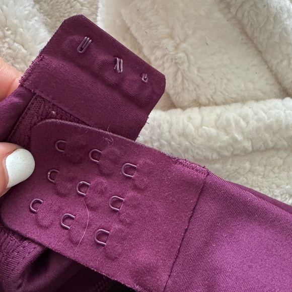New Girlfriend Collective Plum Simone High Support Bra size Small - Picture 7 of 7